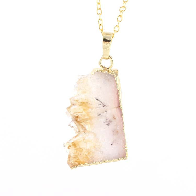Natural Agate Pendant Necklace - product image 2