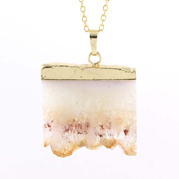 Natural Agate Pendant Necklace - product image 14