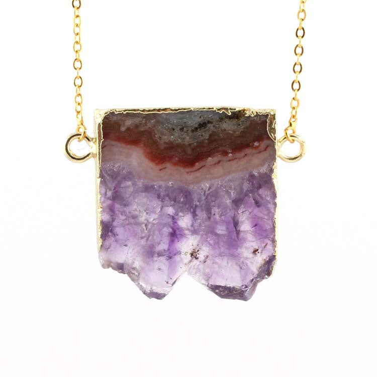 Natural Agate Pendant Necklace - product image 18