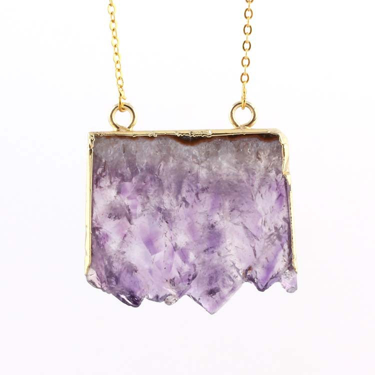 Natural Agate Pendant Necklace - product image 17