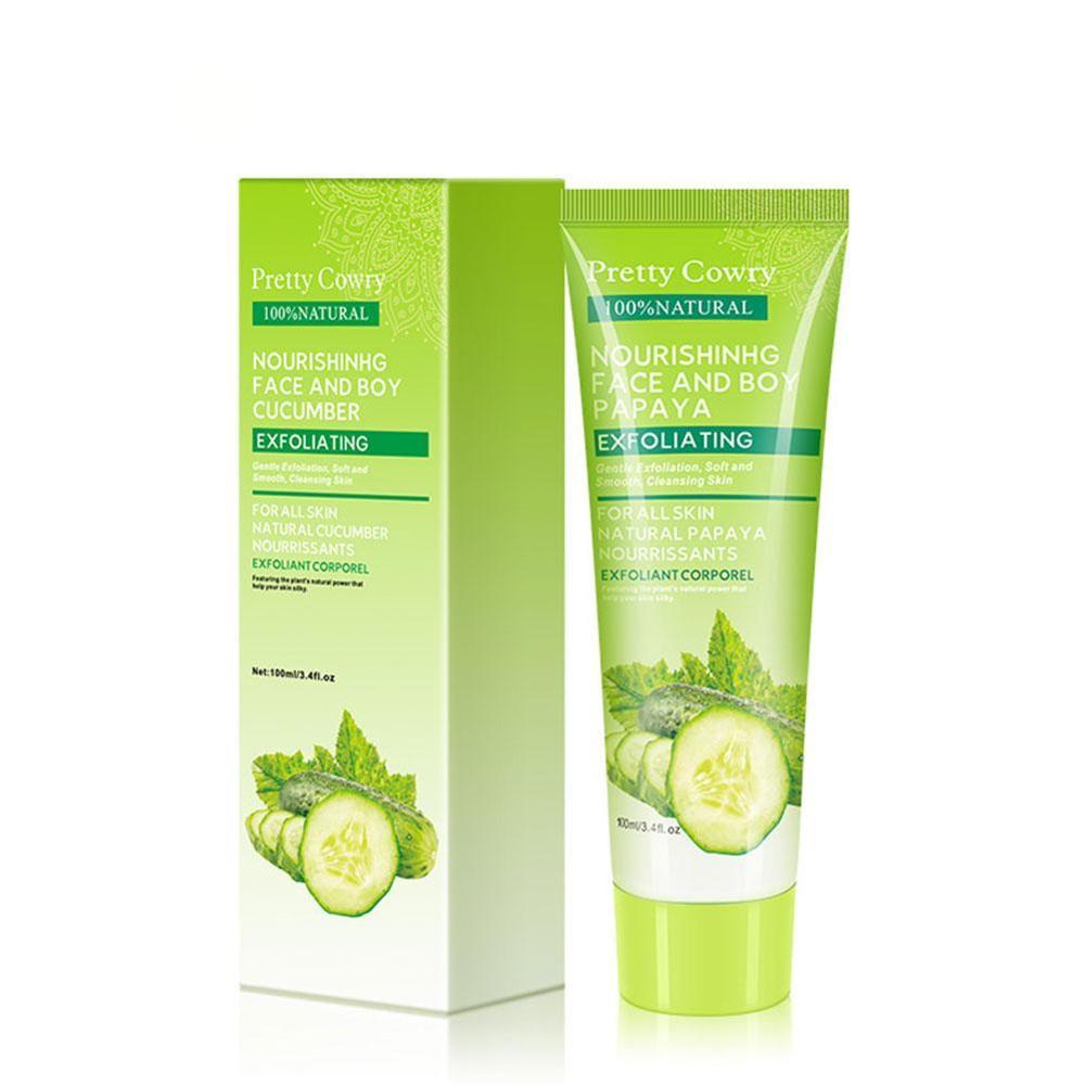 Facial Exfoliating Gel – Coconut, Cucumber & Pawpaw - View 3