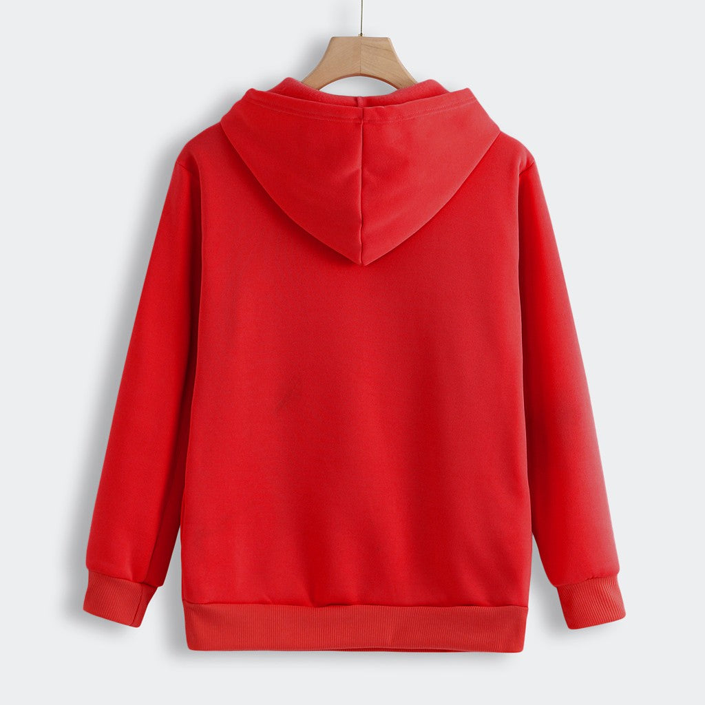 Cat Pocket Hoodie Sweatshirt – Women’s Long Sleeve Cozy Sweater - product image 4