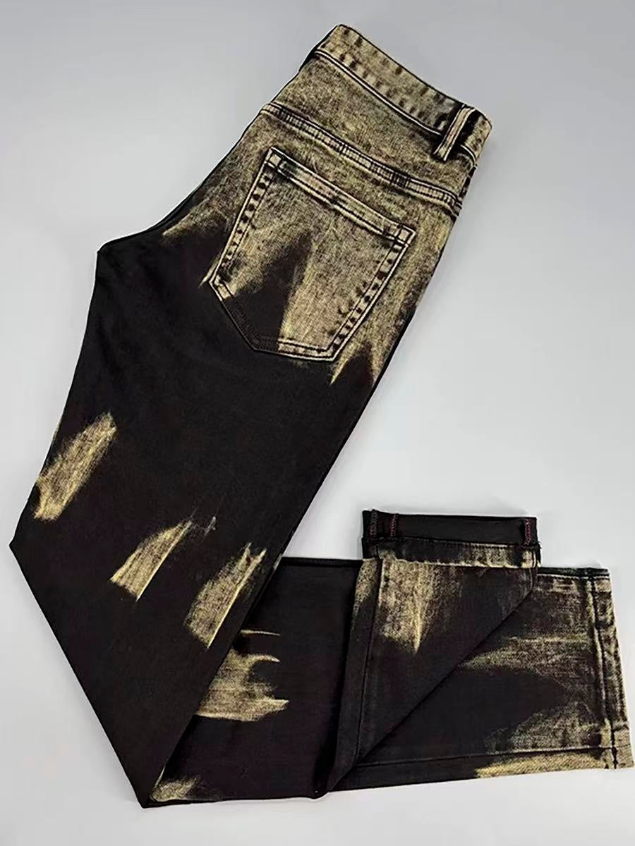 Men's Stretchy Slim Straight Pants - view 2