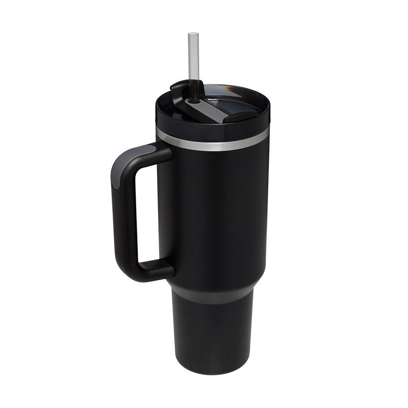 40 oz Insulated Tumbler with Handle & Straw - product image 12