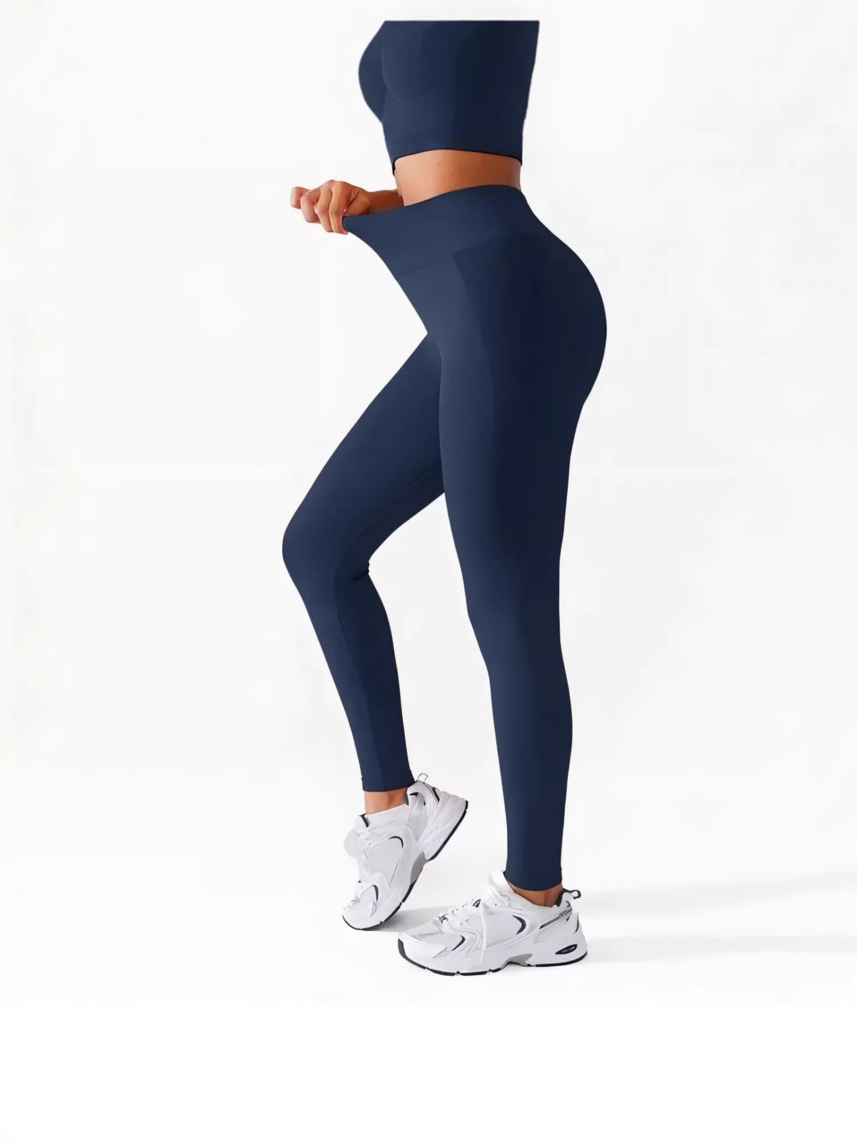 Women's High-Waisted Seamless Yoga Pants - view 5