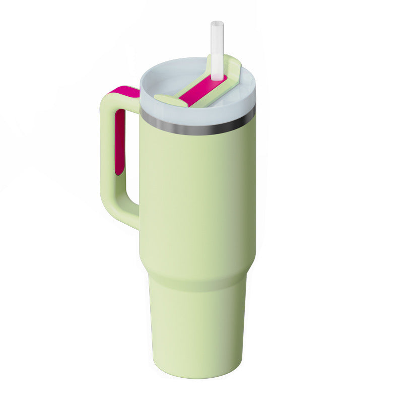 40 oz Insulated Tumbler with Handle & Straw - product image 21