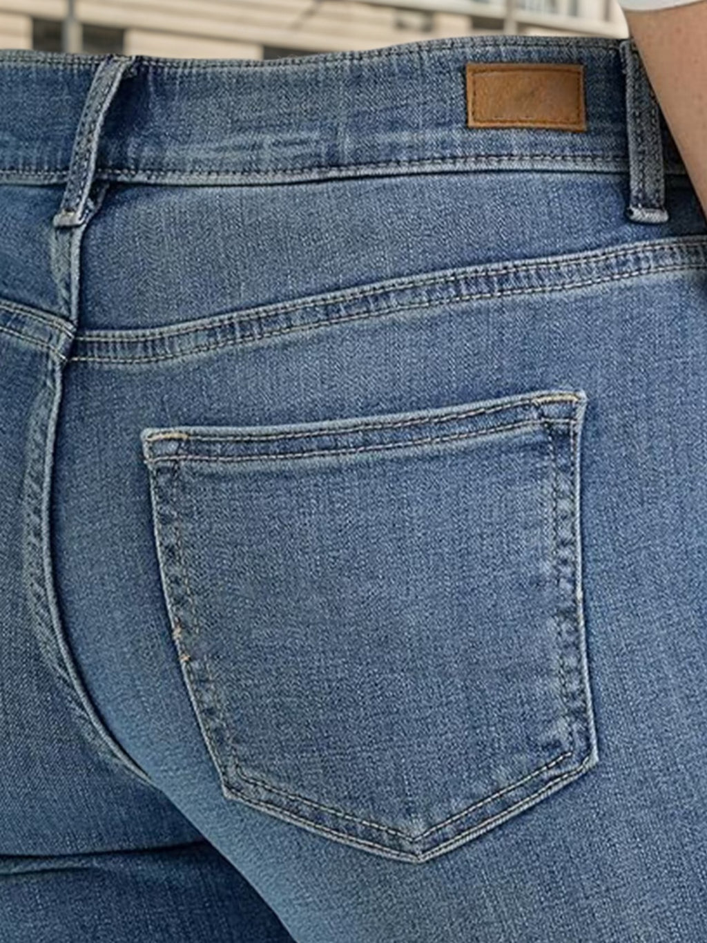 Women's High-Waisted Slim Straight-Leg Jeans - view 4