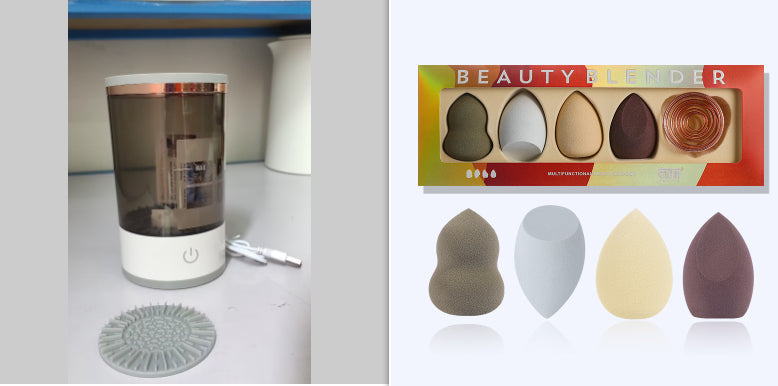 Electric Makeup Brush Cleaner & Spinner - product image 9