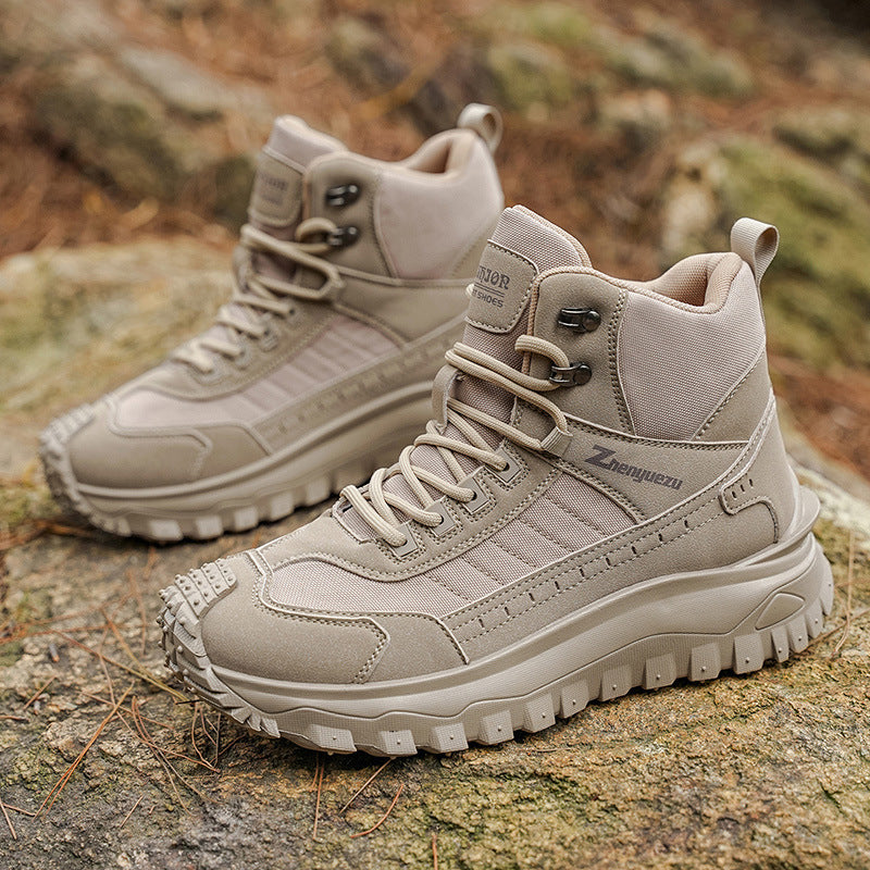 Men's Outdoor Boots – Thick-Soled Mid-Calf Work & Casual Wear - product image 2