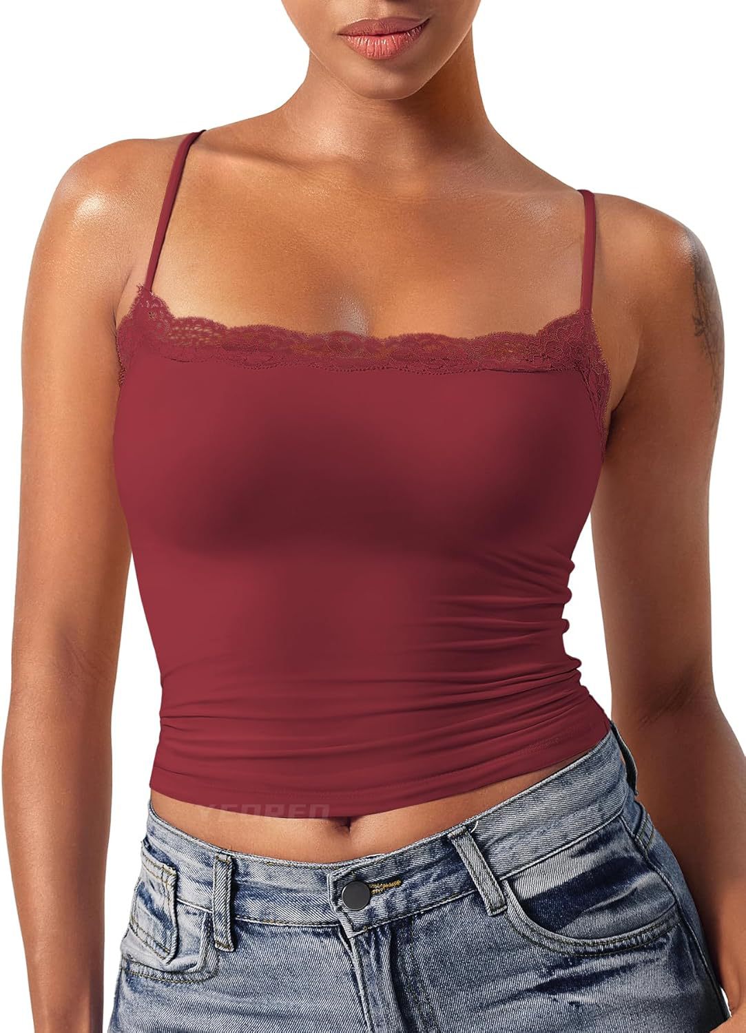 Women's Lace Square-Neck Camisole - product image 7