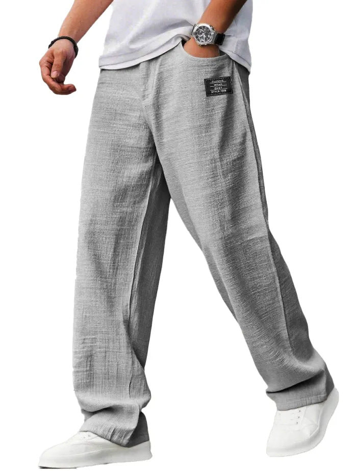 Men's Relaxed Straight-Leg Drawstring Pants - image 8