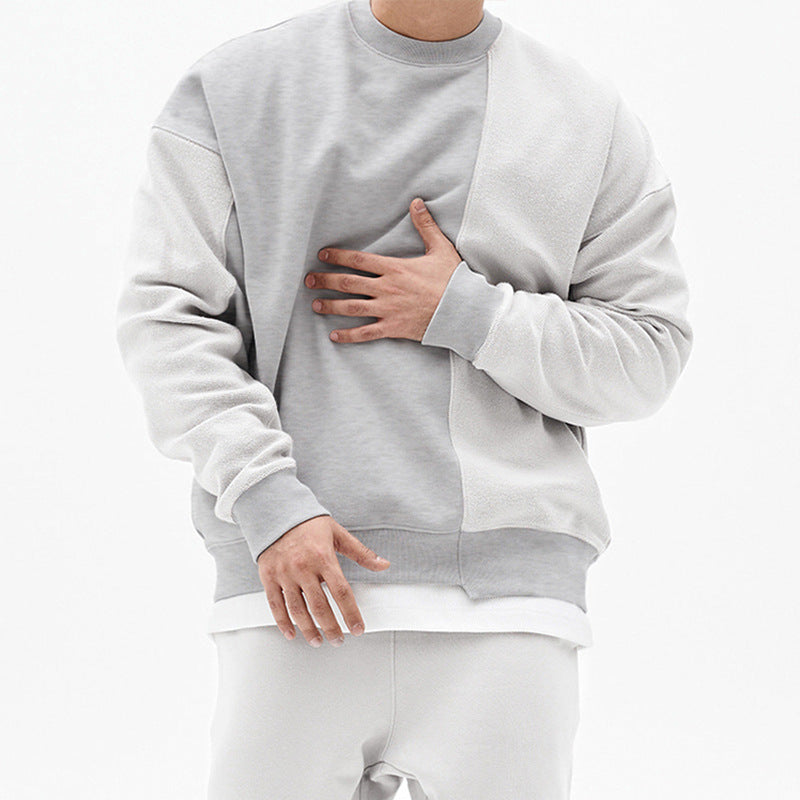 Men's Cotton Blend Pullover Sweater – Loose Fit, Round Neck - product image 11