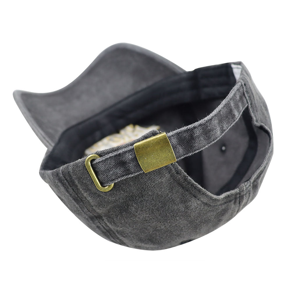 Golf Father Adjustable Baseball Cap - Grey - image 6