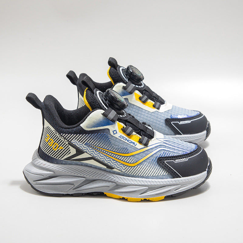Kids' Casual Sneakers – Breathable PU Shoes for Boys & Girls (EU 26–37) - product image 2