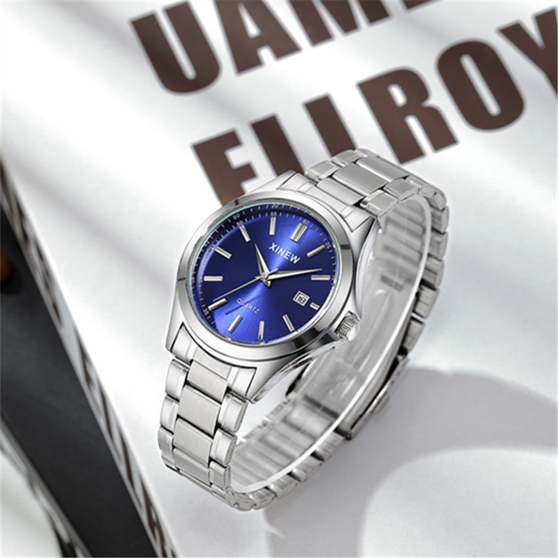 Men's Casual Stainless Steel Calendar Quartz Watch - product image 2