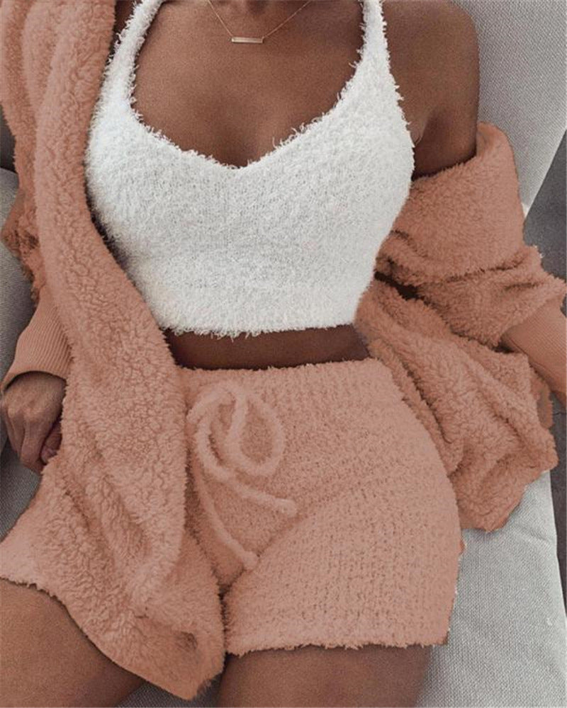 3-Piece Velvet Pajama Set - product image 6