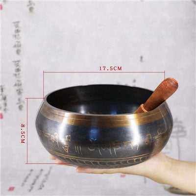 Tibetan-Style Meditation Singing Bowl - view 7