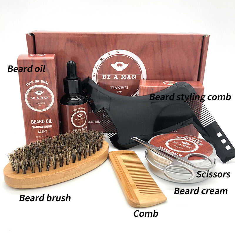 Men's Beard Care Gift Set with Sandalwood Oil - product image 3