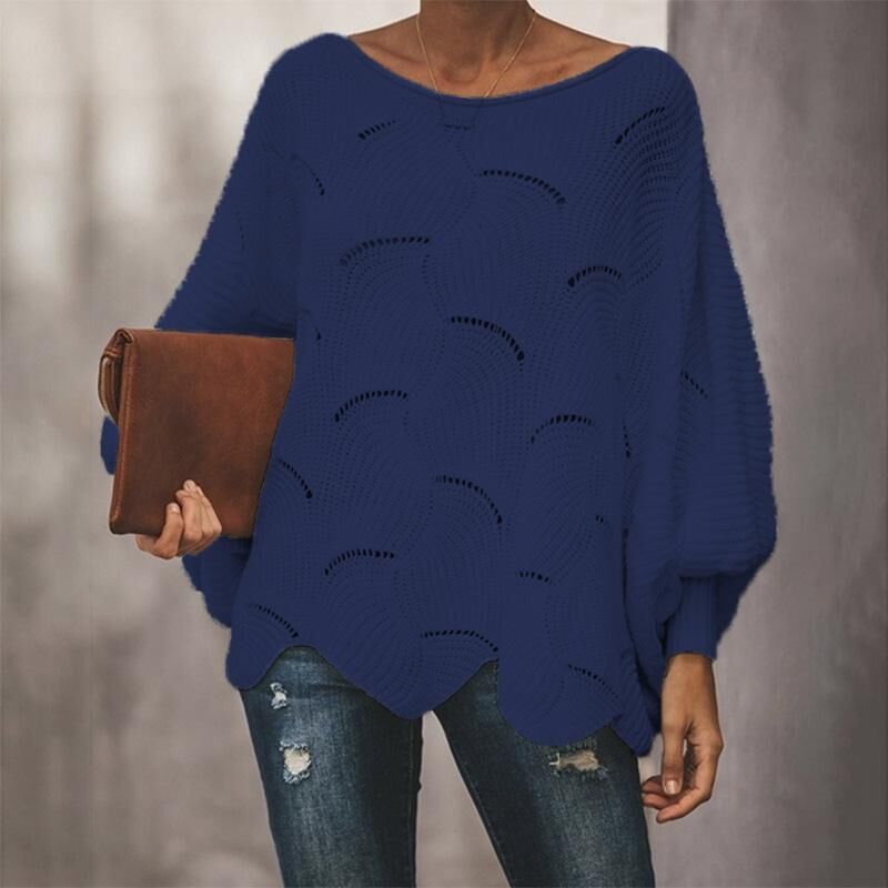 Women's Batwing Sleeve Knit Sweater - product image 9