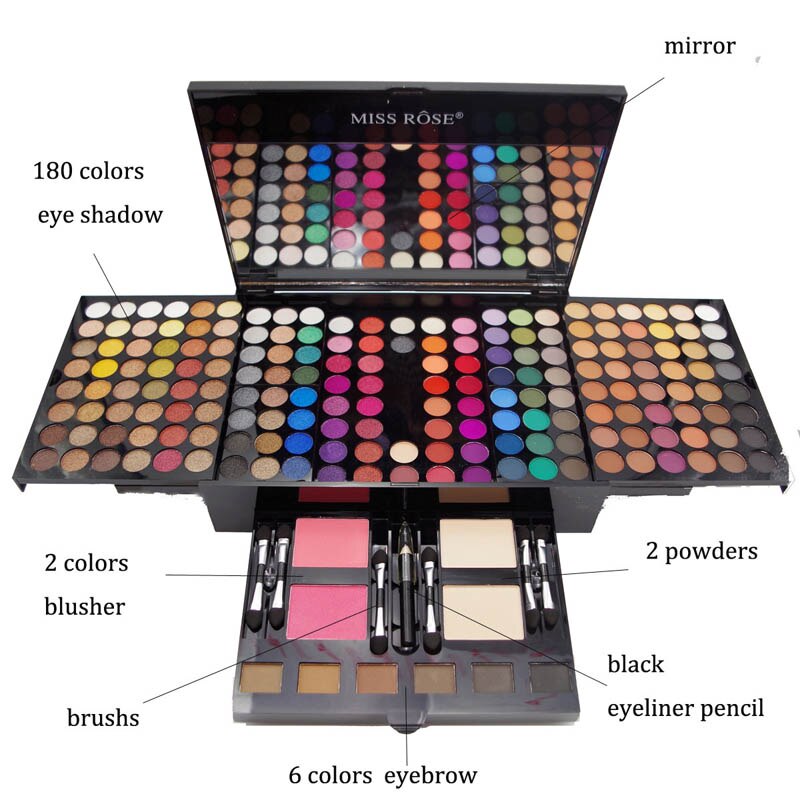 180-Color Piano-Shaped Makeup Palette - product image 2