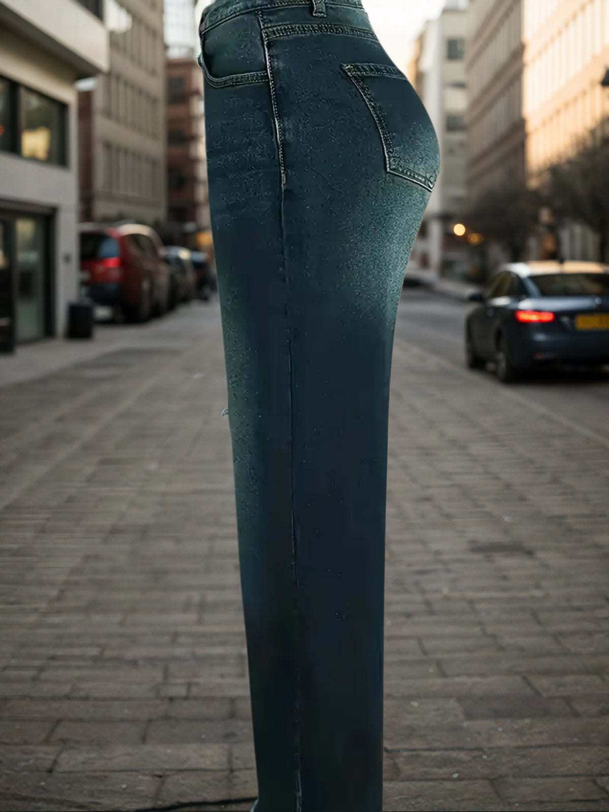 Women's Wide-Leg Denim Jeans - view 4