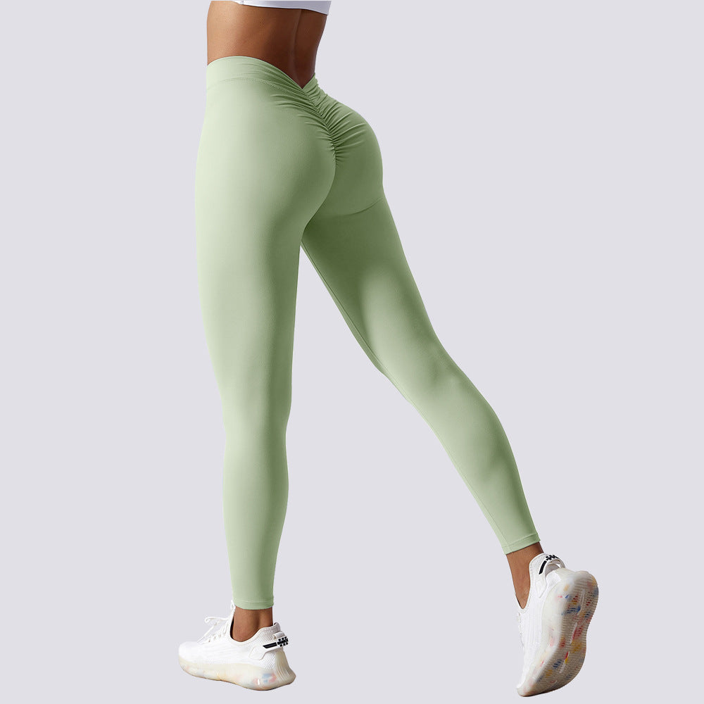 High-Waist Slim Yoga Pants – Sculpting Stretch Fitness Leggings - product image 11