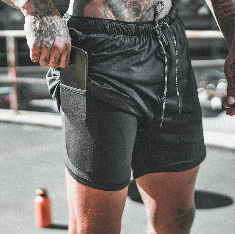 Men's Compression Shorts with Pockets - product image 2