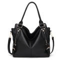 Women's Vintage Tote Bag – Large PU Leather Shoulder Bag - product image 3