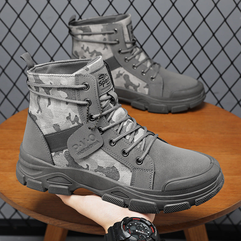 Men's British-Style Mid-Cut Hiking Boots - product image 8