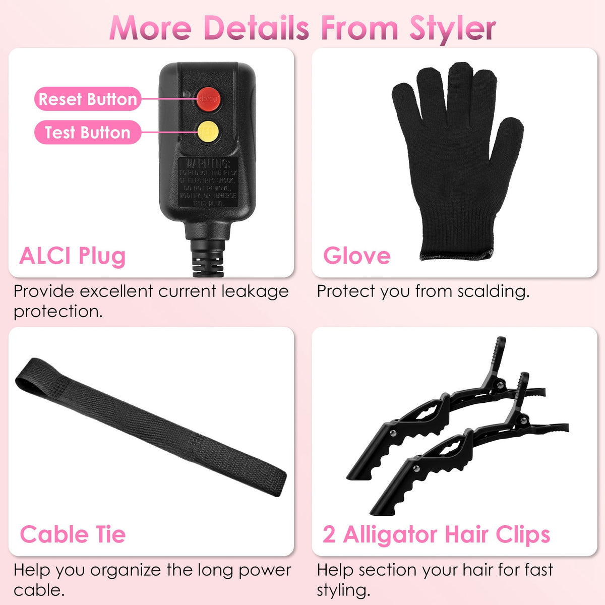 5-in-1 Air Styler & Hot Air Brush Set - product image 5