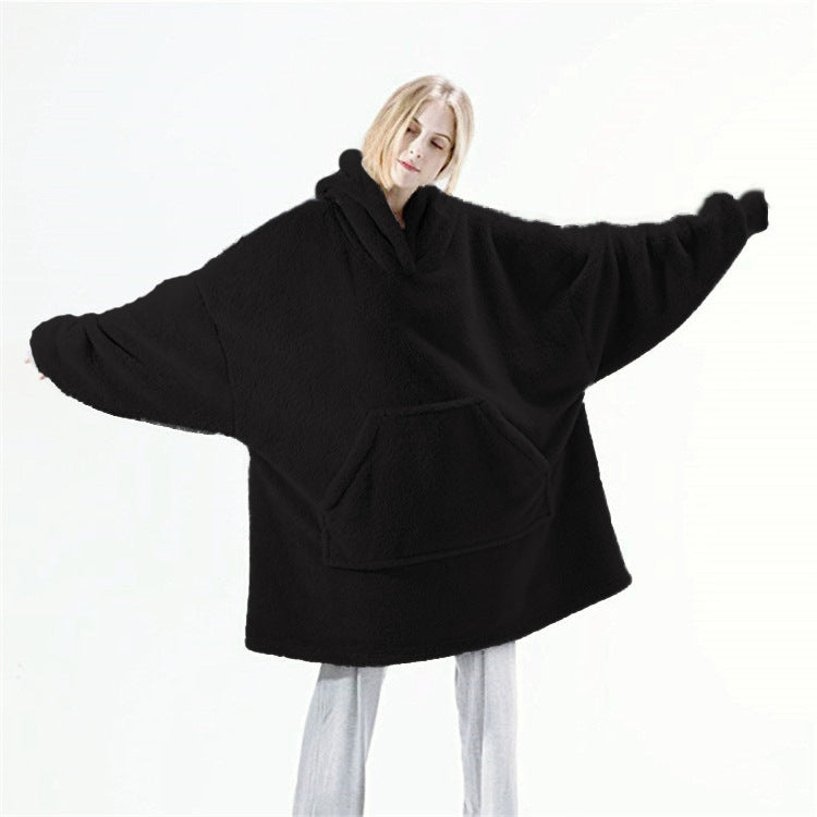Oversized Wearable Blanket Hoodie – Double-Sided Fleece Sweatshirt - product image 15