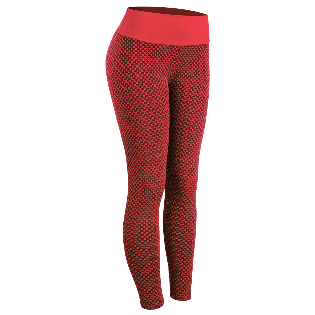 High-Waist Plaid Leggings – Seamless Yoga & Gym Pants - product image 24