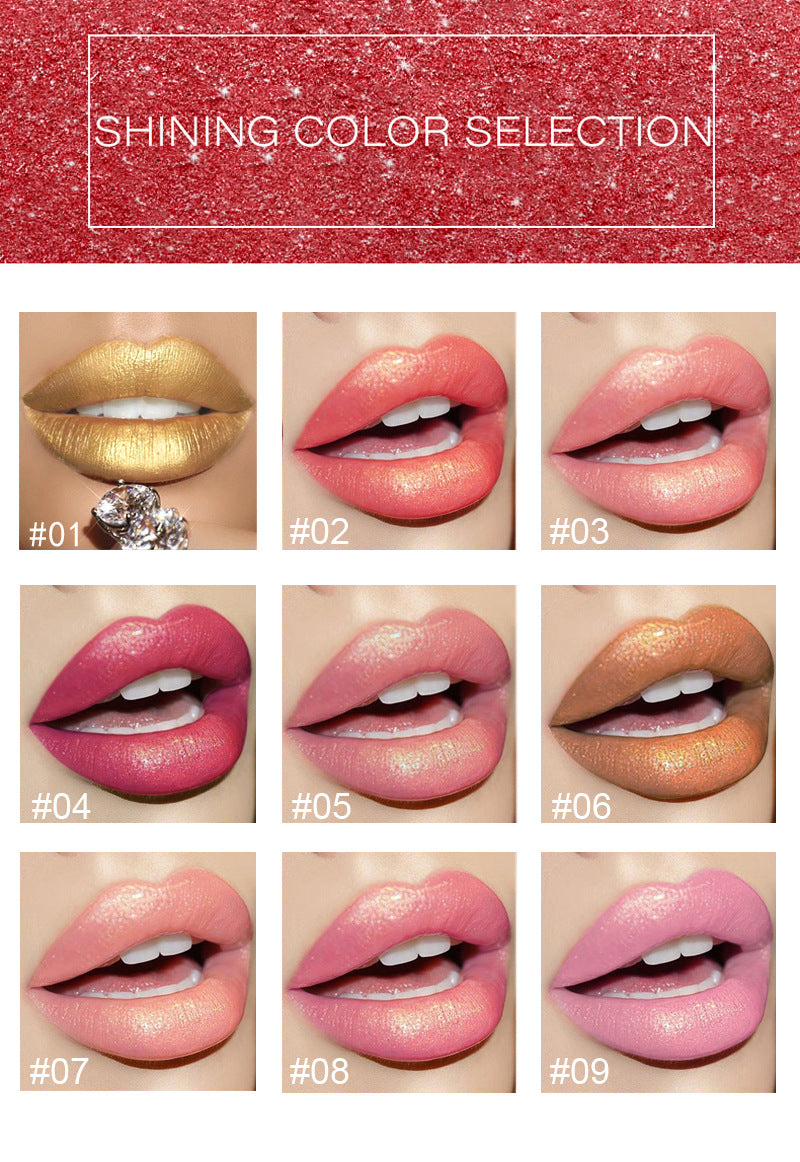 Pearlescent Metallic Lipstick - view 3