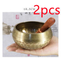 Tibetan-Style Meditation Singing Bowl - view 5