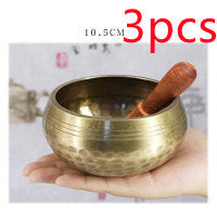 Tibetan-Style Meditation Singing Bowl - view 6