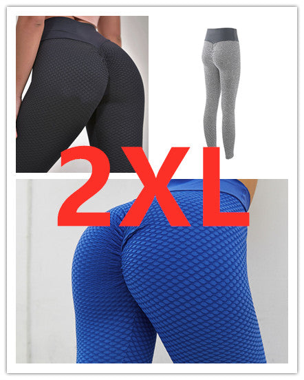 High-Waist Plaid Leggings – Seamless Yoga & Gym Pants - product image 6