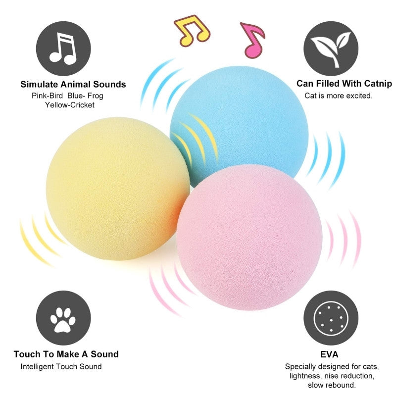 Smart Cat Toys Interactive Ball Catnip Cats Toy Playing Ball - product image 9