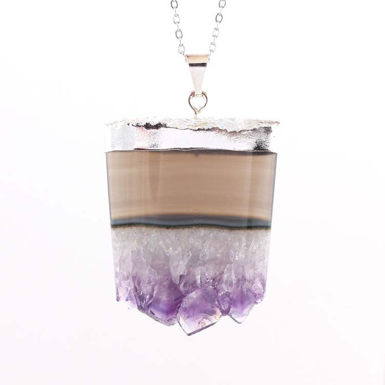Natural Agate Pendant Necklace - product image 16