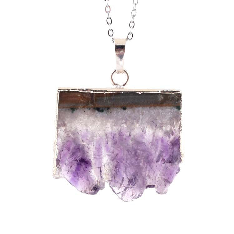 Natural Agate Pendant Necklace - product image 13