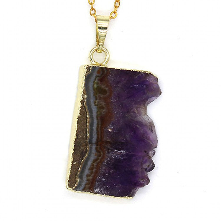 Natural Agate Pendant Necklace - product image 7