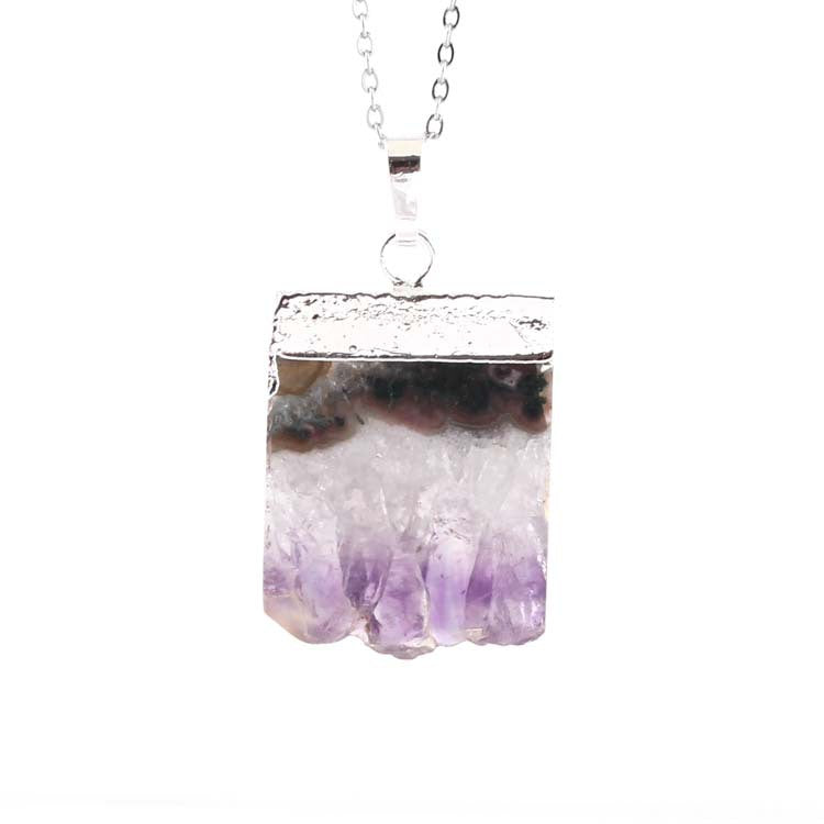 Natural Agate Pendant Necklace - product image 11