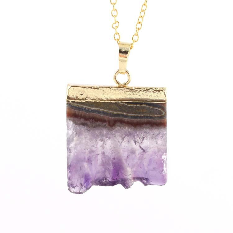 Natural Agate Pendant Necklace - product image 9