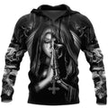 Halloween Skull 3D Graphic Hoodie - product image 1