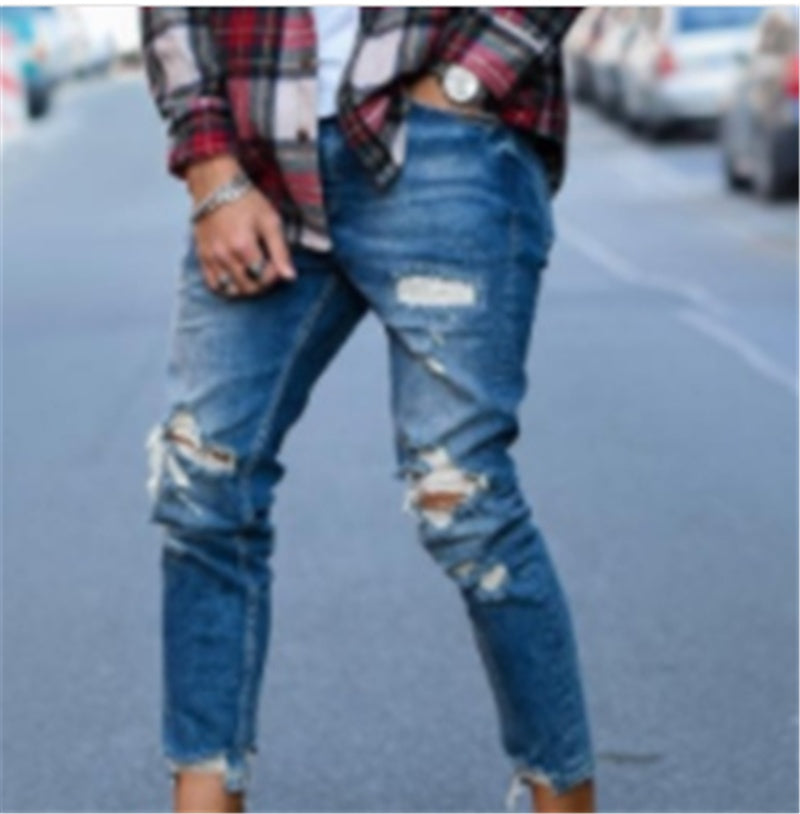 Men's Distressed Ripped Jeans - product image 4