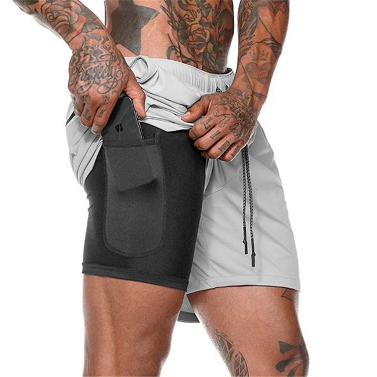 Men's Compression Shorts with Pockets - product image 9
