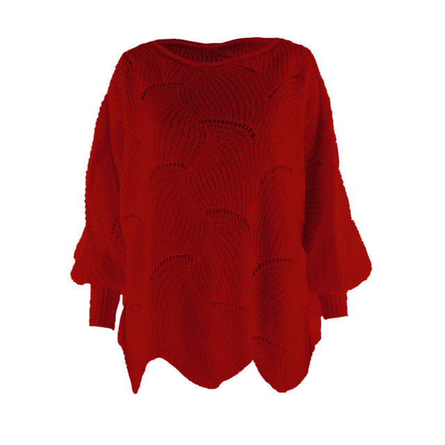 Women's Batwing Sleeve Knit Sweater - product image 14