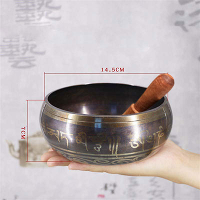 Tibetan-Style Meditation Singing Bowl - view 12