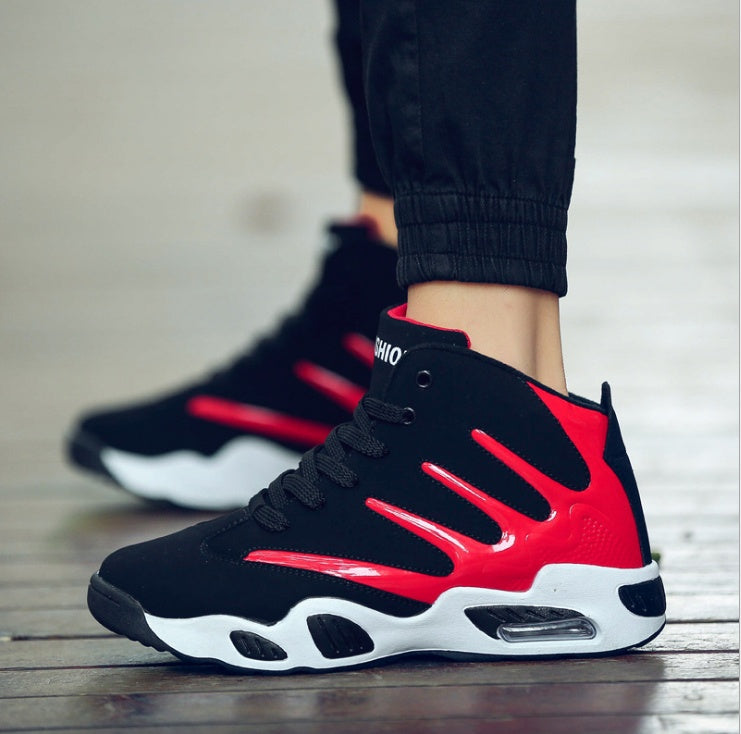 Men's High-Top Basketball Sneakers – Air Cushion, Wear-Resistant - product image 10