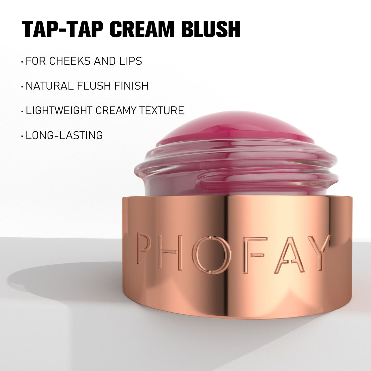 PHOFAY Mousse Cream Blush for Cheeks & Lips - view 3