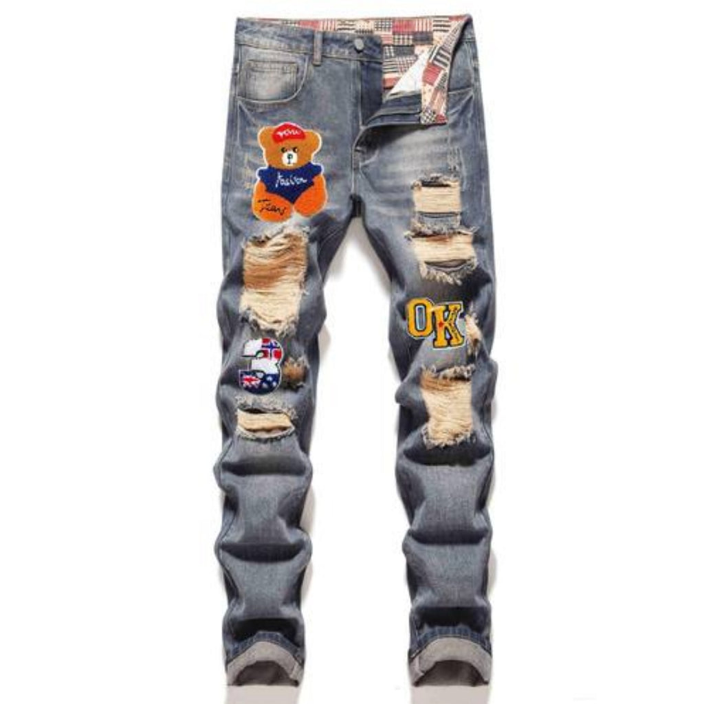 Men's Stretchy Slim Straight Pants - view 7